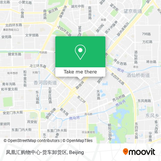 凤凰汇购物中心-货车卸货区 map