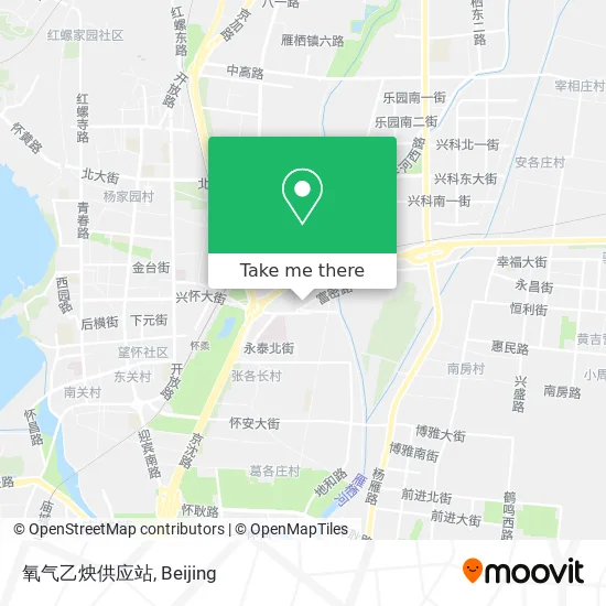 氧气乙炴供应站 map