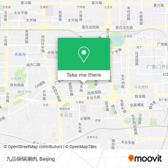 九品铜锅涮肉 map
