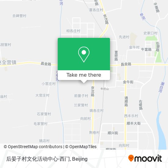 后晏子村文化活动中心-西门 map