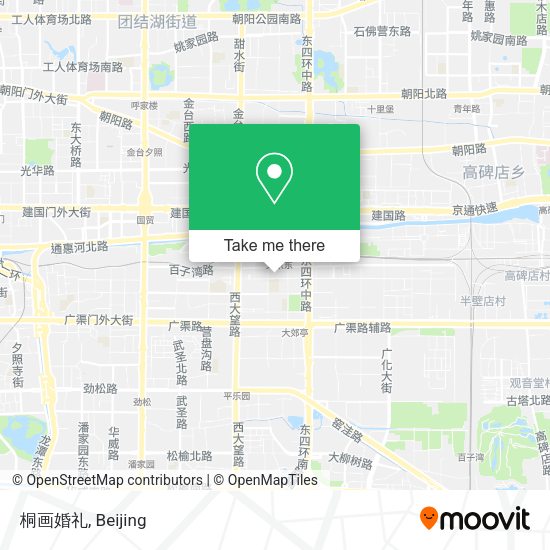 桐画婚礼 map