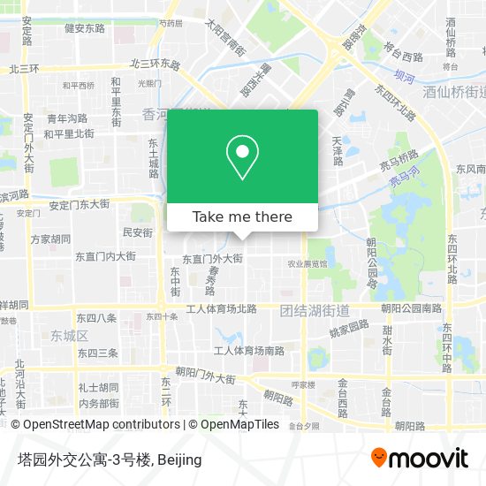 塔园外交公寓-3号楼 map