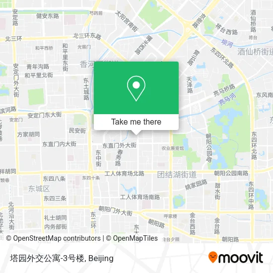 塔园外交公寓-3号楼 map