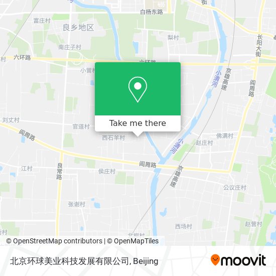 北京环球美业科技发展有限公司 map
