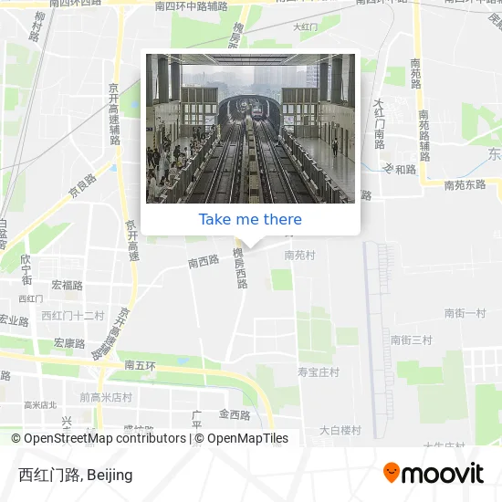 西红门路 map