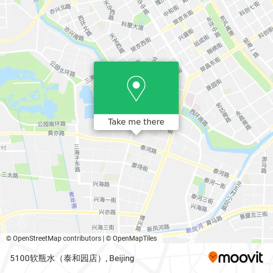 5100软瓶水（泰和园店） map