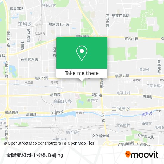 金隅泰和园-1号楼 map