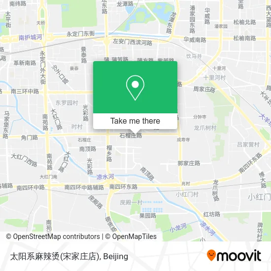 太阳系麻辣烫(宋家庄店) map