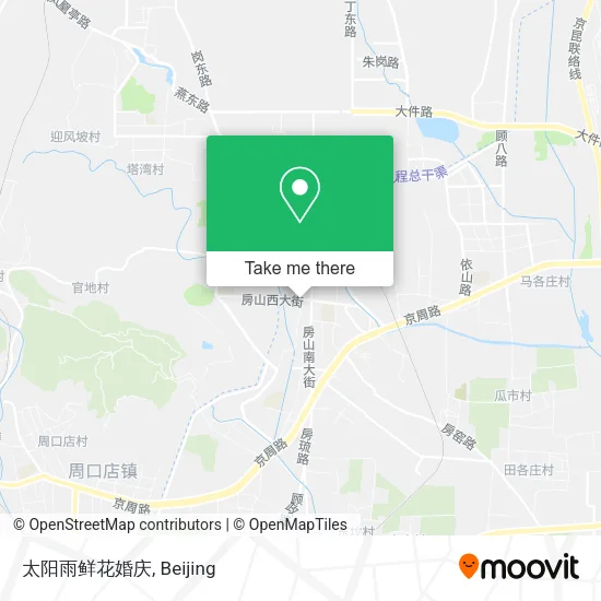 太阳雨鲜花婚庆 map