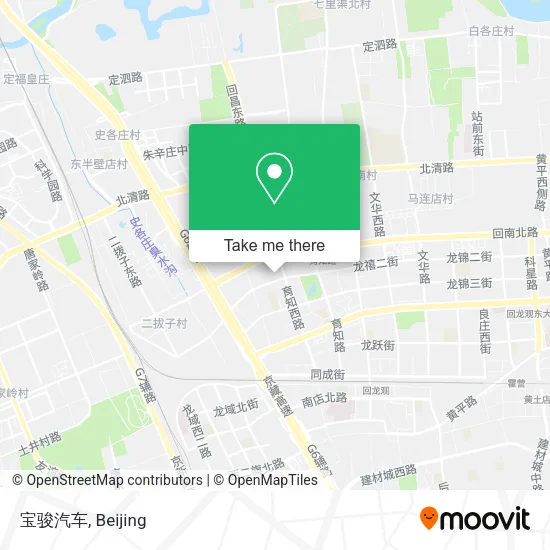 宝骏汽车 map
