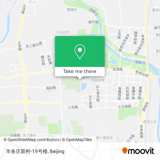 羊各庄新村-19号楼 map