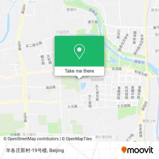 羊各庄新村-19号楼 map