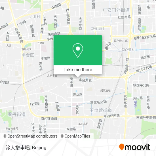 涂人撸串吧 map