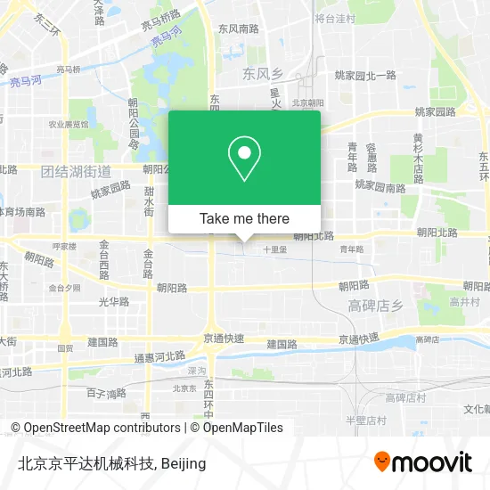 北京京平达机械科技 map