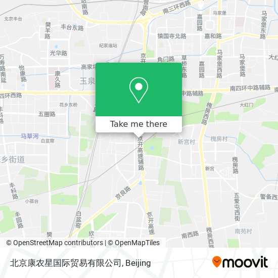 北京康农星国际贸易有限公司 map