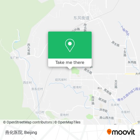 燕化医院 map