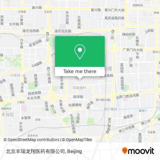 北京丰瑞龙翔医药有限公司 map