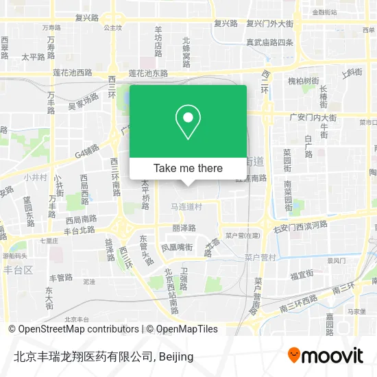 北京丰瑞龙翔医药有限公司 map
