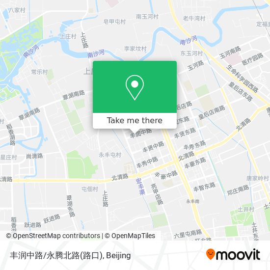 丰润中路/永腾北路(路口) map