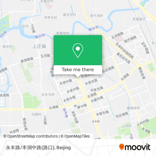 永丰路/丰润中路(路口) map