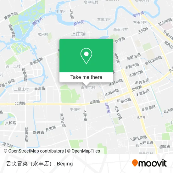 舌尖冒菜（永丰店） map