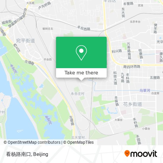 看杨路南口 map