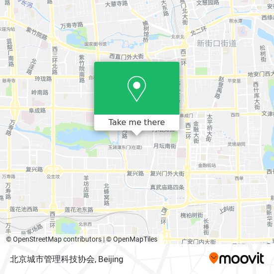 北京城市管理科技协会 map