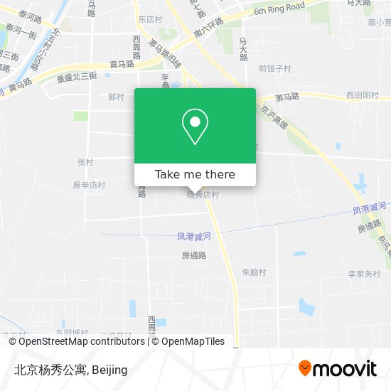 北京杨秀公寓 map