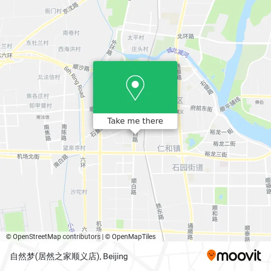 自然梦(居然之家顺义店) map