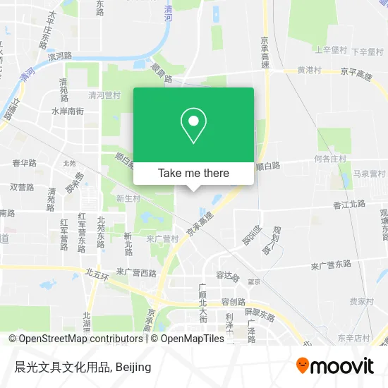 晨光文具文化用品 map