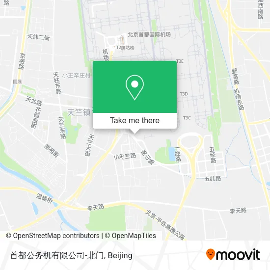 首都公务机有限公司-北门 map