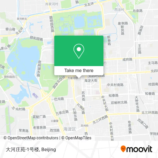 大河庄苑-1号楼 map