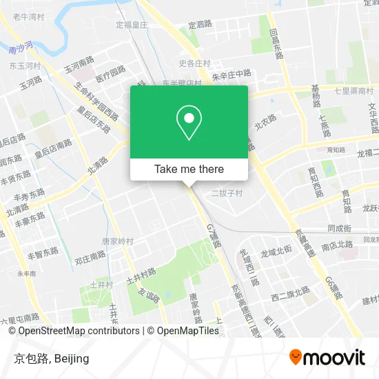 京包路 map