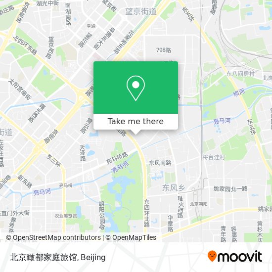 北京瞰都家庭旅馆 map