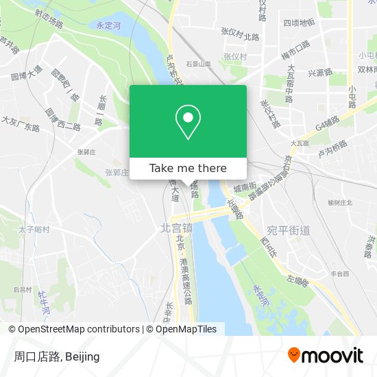 周口店路 map