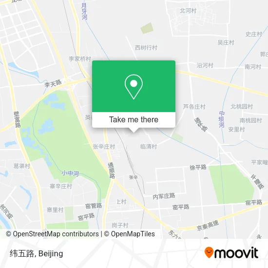 纬五路 map
