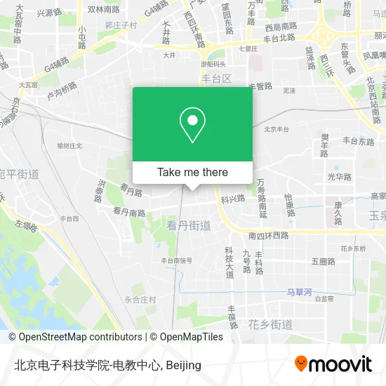 北京电子科技学院-电教中心 map