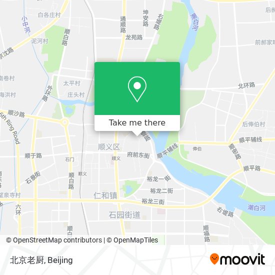 北京老厨 map