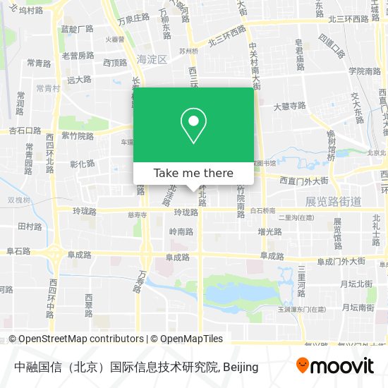 中融国信（北京）国际信息技术研究院 map
