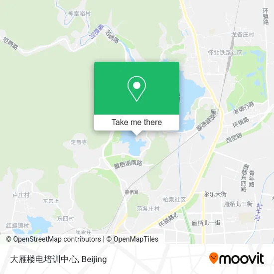 大雁楼电培训中心 map