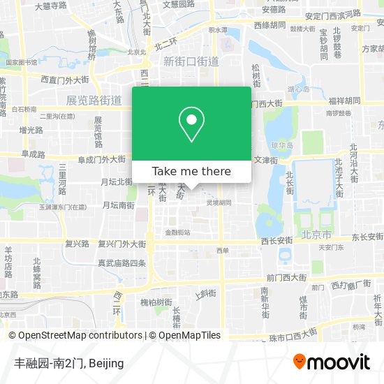 丰融园-南2门 map