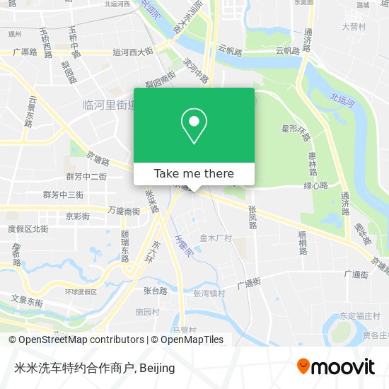 米米洗车特约合作商户 map