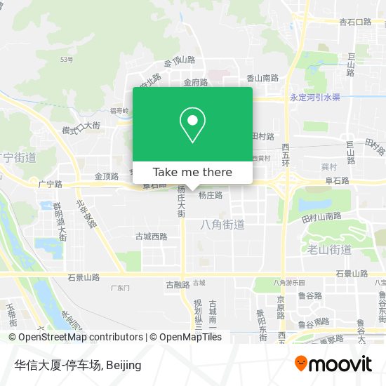 华信大厦-停车场 map