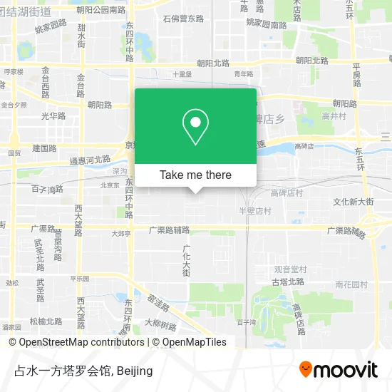 占水一方塔罗会馆 map