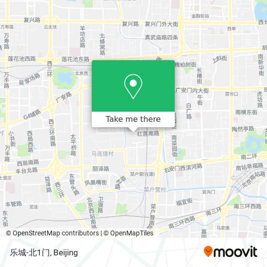 乐城-北1门 map