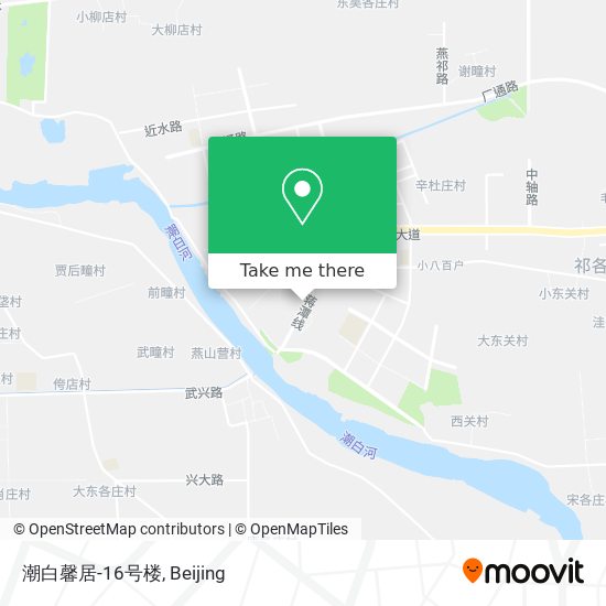 潮白馨居-16号楼 map