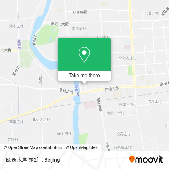 欧逸水岸-东2门 map