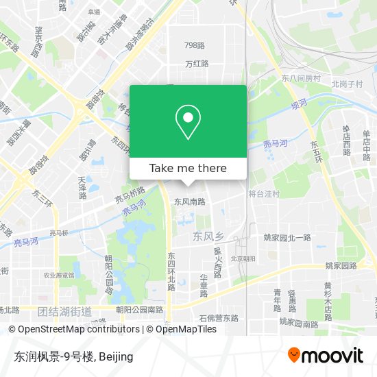 东润枫景-9号楼 map