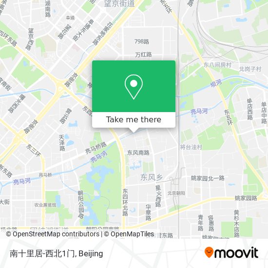 南十里居-西北1门 map