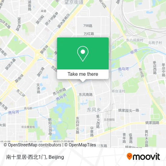南十里居-西北1门 map